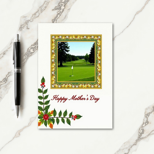 Verdant Mother Day Scene Card