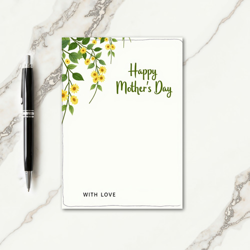 Verdant Mothers Day Card