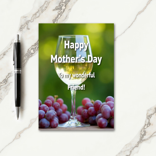 Verdant Mothers Day Friend Card