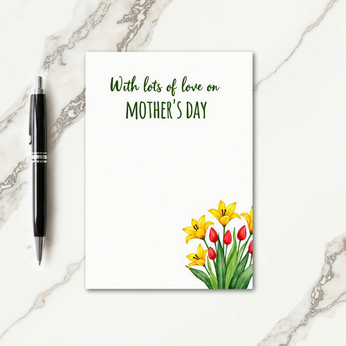 Verdant Mothers Day Love Card