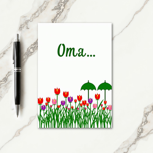 Verdant Mothers Day Script Card