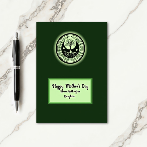 Verdant Mothers Day Tree Card