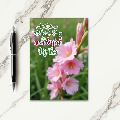 Verdant Mothers Day Wish Card