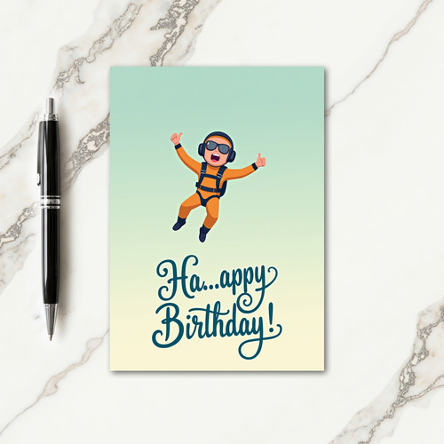 Vibrant Adventure Birthday Card