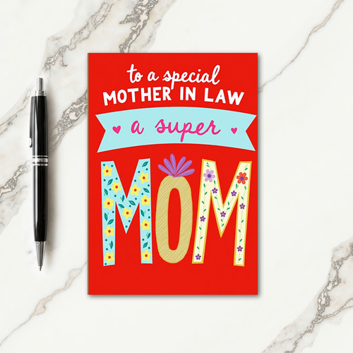 Vibrant Affection Mothers Day Card