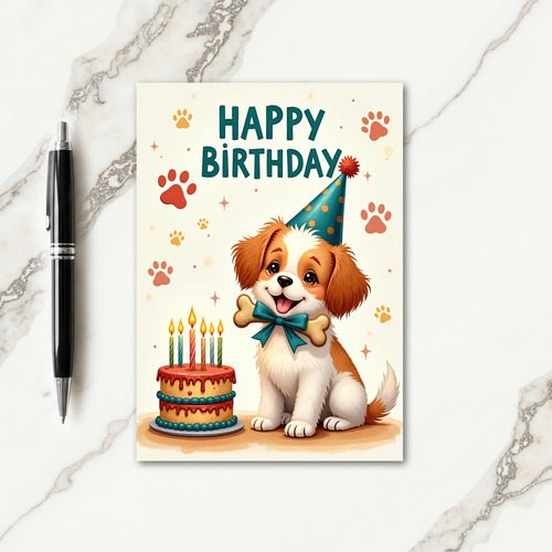 Vibrant Animal Birthday Card