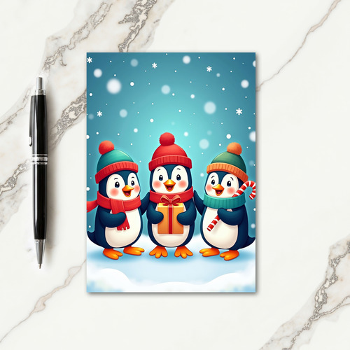 Vibrant Bird Art Card