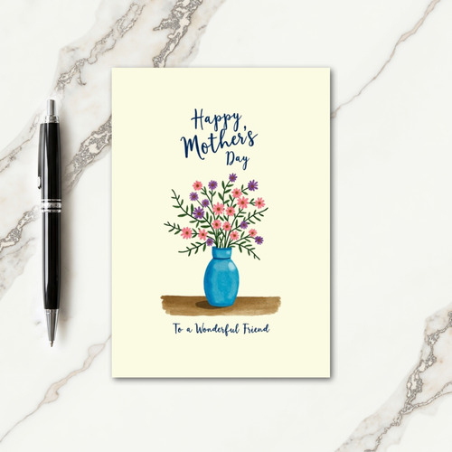 Vibrant Bouquet Mother Card