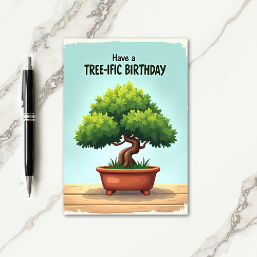 Vibrant Canopy Birthday Card