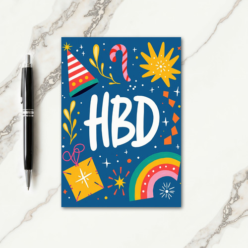 Vibrant Celebration Art Card