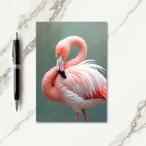 Vibrant Feather Birthday Card