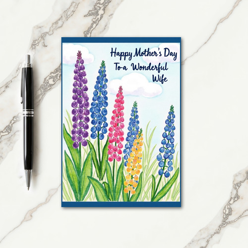 Vibrant Floral Spire Mother Card