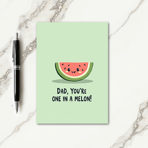 Vibrant Fruit Fathers Day Card