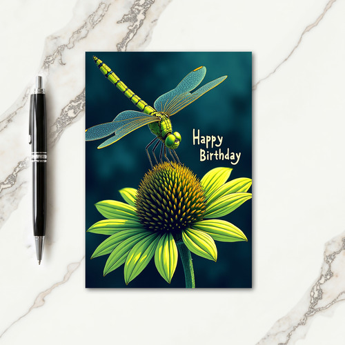 Vibrant Insect Birthday Card