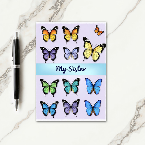 Vibrant Insect Mothers Day Card