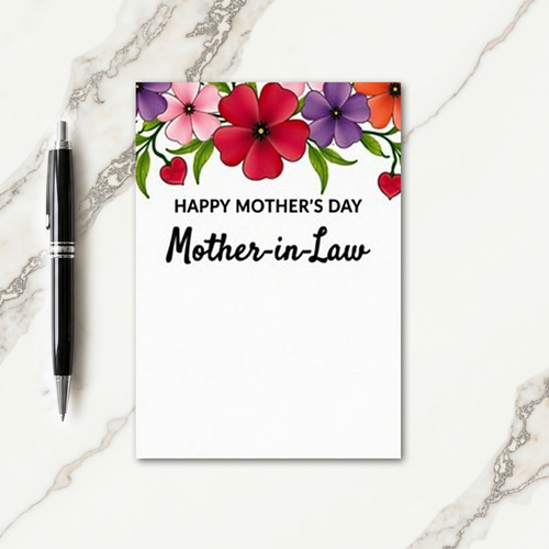 Vibrant Mothers Day Arch Card