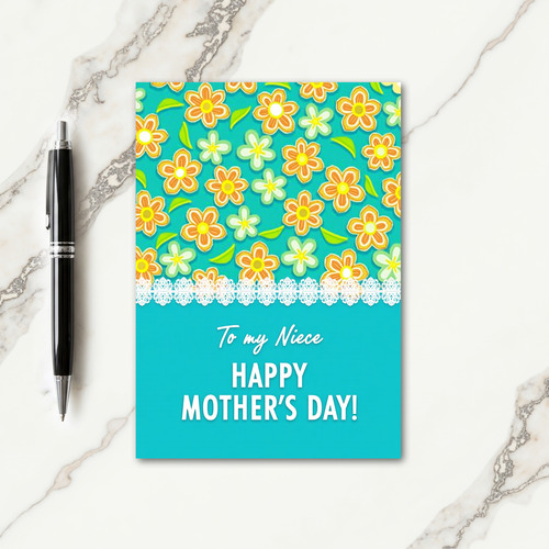 Vibrant Mothers Day Mosaic Card