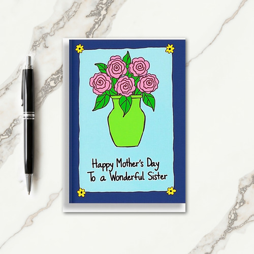 Vibrant Mothers Love Art Card