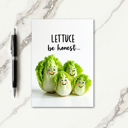Vibrant Veggie Fathers Day Card