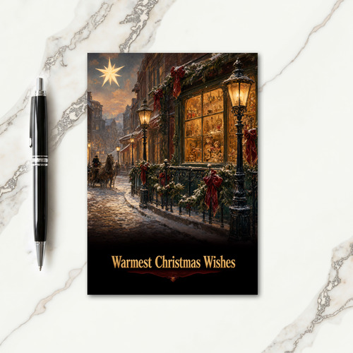 Victorian Christmas Card Ideas Card