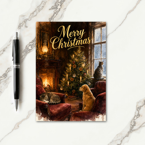 Victorian Xmas Card