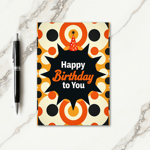 Vintage Birthday Card