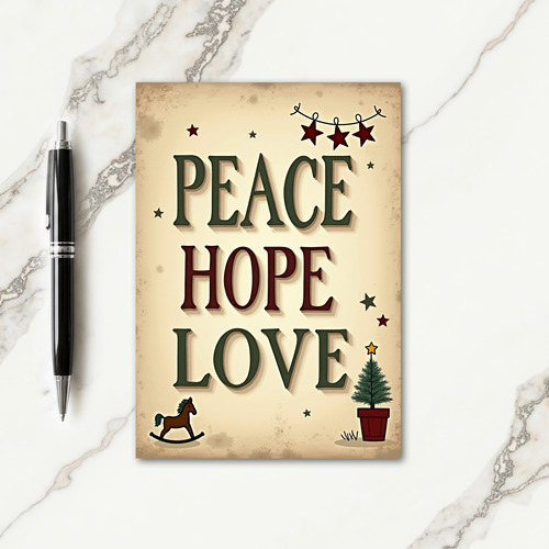 Vintage Christmas Card