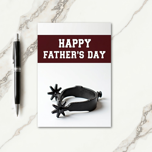 Vintage Fathers Day Gear Card