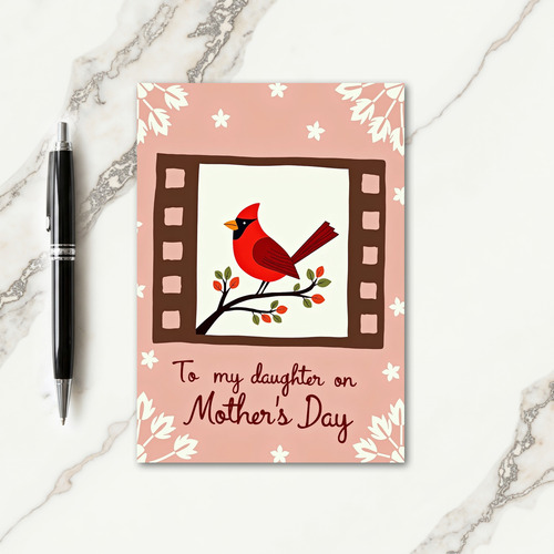 Vintage Film Mothers Day Card