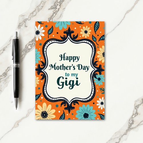 Vintage Gigi Mothers Day Card