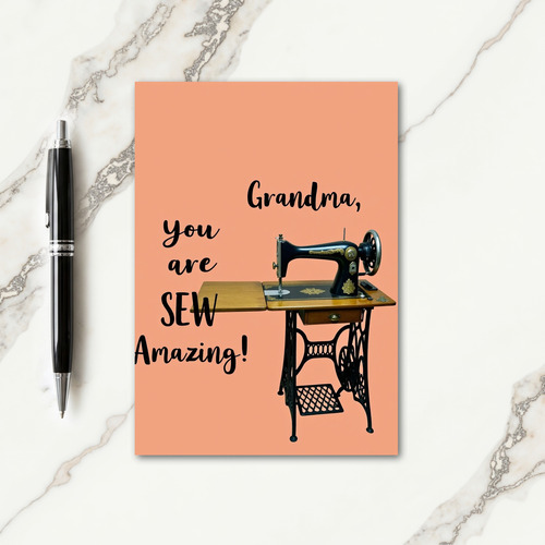 Vintage Grandmas Day Card