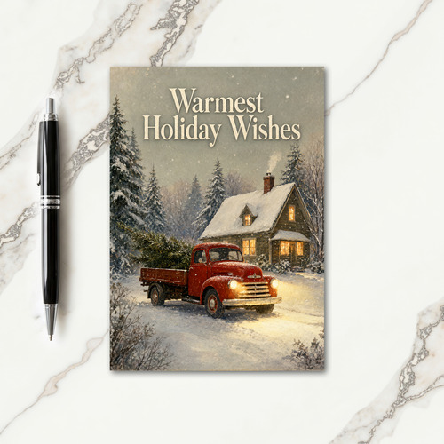 Vintage Holiday Card