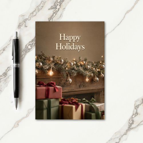 Vintage Holiday Photo Cards