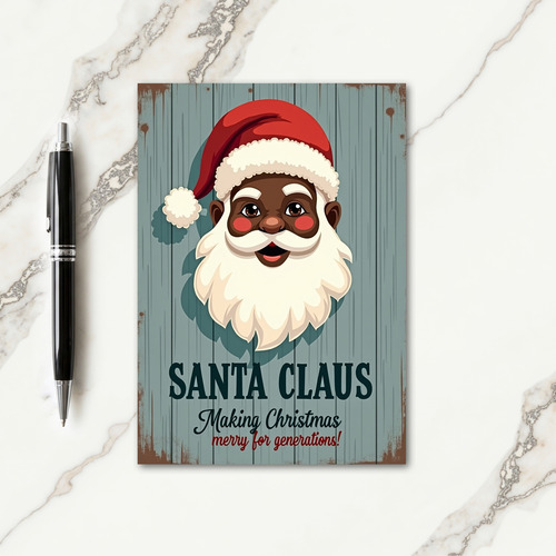 Vintage Joy Christmas Card