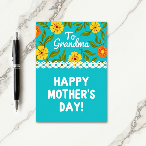 Vintage Lace Mothers Day Card