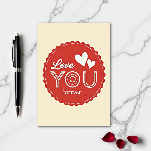 Vintage Love You Forever Card