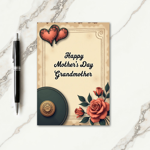 Vintage Mothers Day Granny Card