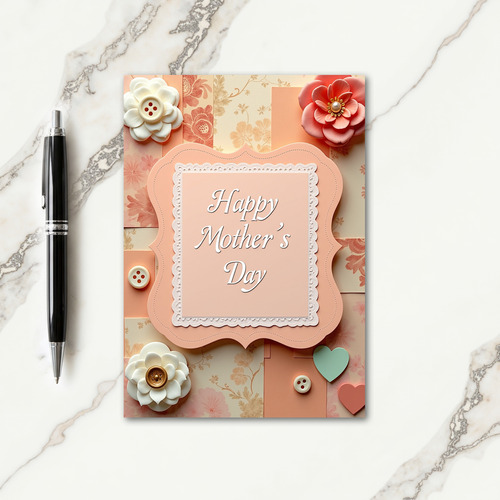 Vintage Mothers Day Papers Card