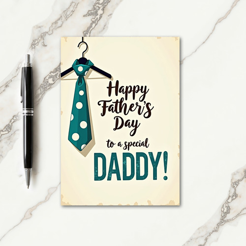 Vintage Special Daddy Card