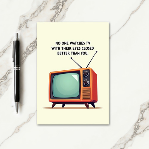 Vintage Style Fathers Day Funny Card