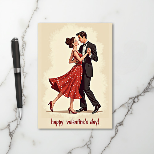 Vintage Valentine Dance Card