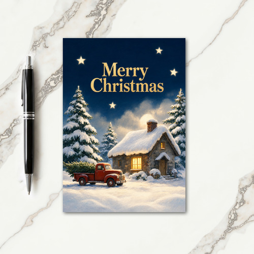 Vintage Xmas Card
