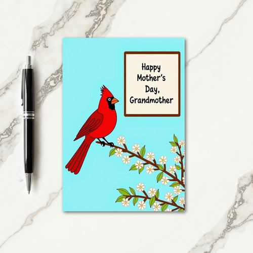 Vivid Bird Mothers Day Card
