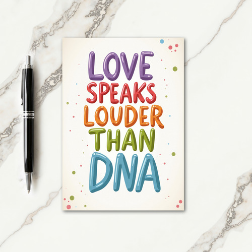 Vivid Dads Day Graphic Card