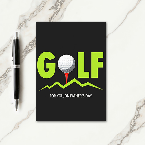 Vivid Fathers Day Sphere Card