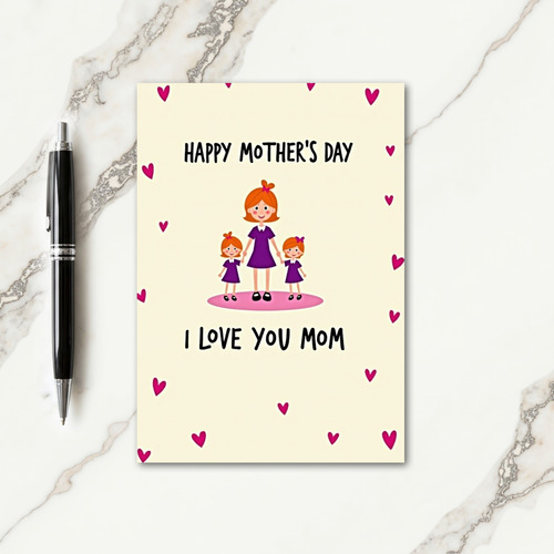 Vivid Moms Day Love Card