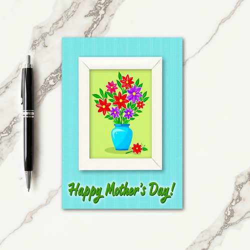 Vivid Mothers Day Art Card