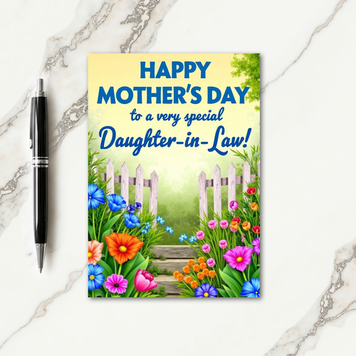 Vivid Mothers Day Scene Card