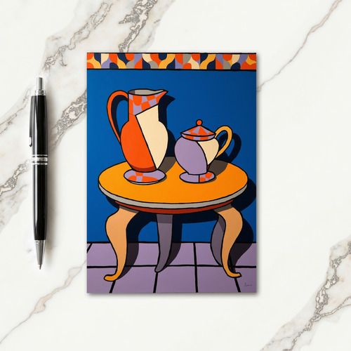 Vivid Vessels Fathers Day Card