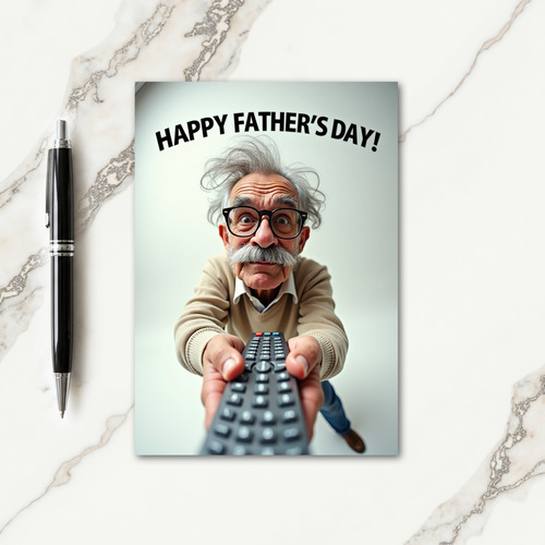 Wacky Dad Fathers Day Card